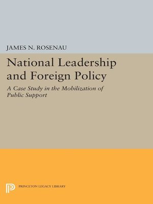 cover image of National Leadership and Foreign Policy